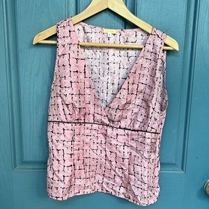 Jill Michelle Silk Sleeveless Top